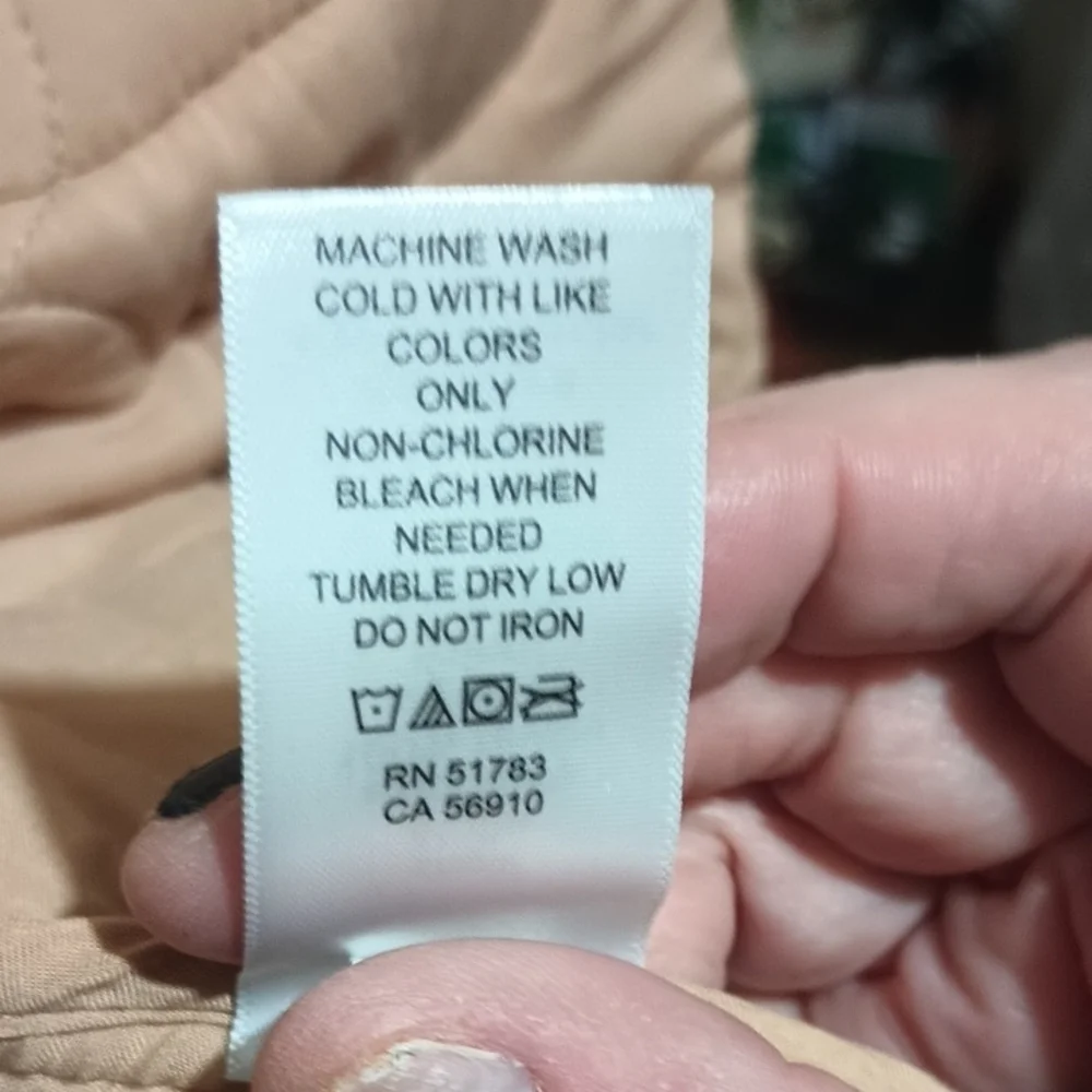 Maurices Blue and Brown Floral quilted jacket - Picture 10 of 13